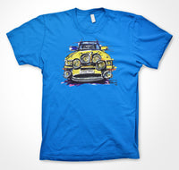 Ford Escort Cosworth Rally #ContinuousCar Unisex T-shirt