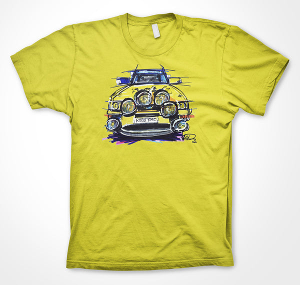 Ford Escort Cosworth Rally #ContinuousCar Unisex T-shirt