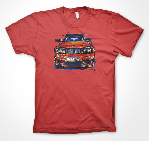 BMW 1M Coupe #ContinuousCar Unisex T-shirt