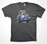 Porsche Rally Classic #ContinuousCar Unisex T-shirt