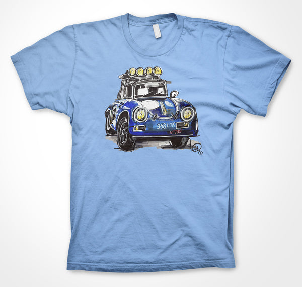 Porsche Rally Classic #ContinuousCar Unisex T-shirt