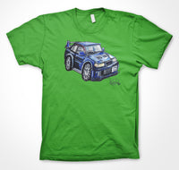 Mitsubishi Evo VI #ContinuousCar Unisex T-shirt