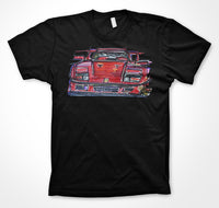 Ferrari F40 #ContinuousCar Unisex T-shirt