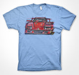 Ferrari F40 #ContinuousCar Unisex T-shirt