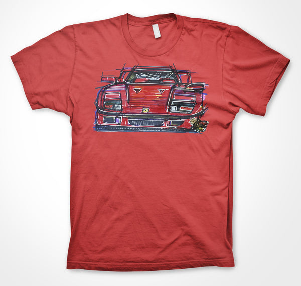 Ferrari F40 #ContinuousCar Unisex T-shirt