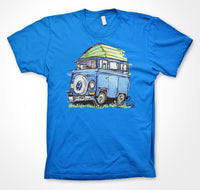 Volkswagen Camper 'Maxine' #ContinuousCar Unisex T-shirt