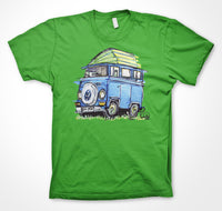 Volkswagen Camper 'Maxine' #ContinuousCar Unisex T-shirt