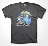 Volkswagen Camper 'Maxine' #ContinuousCar Unisex T-shirt