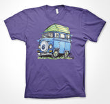 Volkswagen Camper 'Maxine' #ContinuousCar Unisex T-shirt