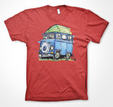 Volkswagen Camper 'Maxine' #ContinuousCar Unisex T-shirt