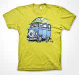 Volkswagen Camper 'Maxine' #ContinuousCar Unisex T-shirt