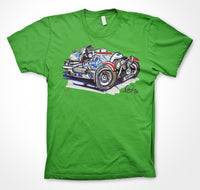 Morgan #3WheelART #ContinuousCar Unisex T-shirt