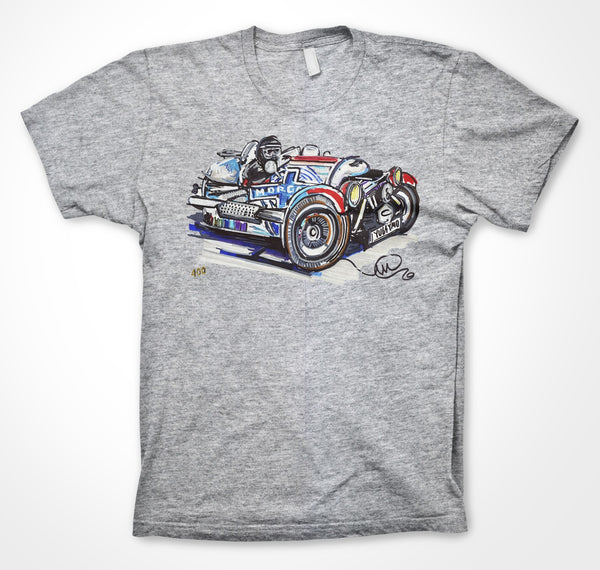 Morgan #3WheelART #ContinuousCar Unisex T-shirt