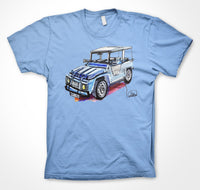 Citroen Mehari #ContinuousCar Unisex T-shirt