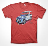 Citroen Mehari #ContinuousCar Unisex T-shirt