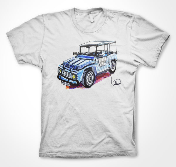 Citroen Mehari #ContinuousCar Unisex T-shirt