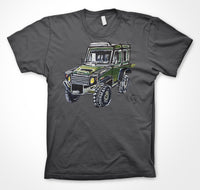 Land Rover Defender 90 - All Seasons  #ContinuousCar Unisex T-shirt