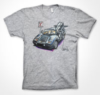 Lamborghini Countach #ContinuousCar Unisex T-shirt