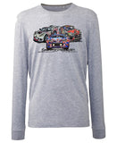 #ContinuousCar collection -  Mission Motorsport ‘Poppy Cars’ - Unisex T-shirt - long sleeve