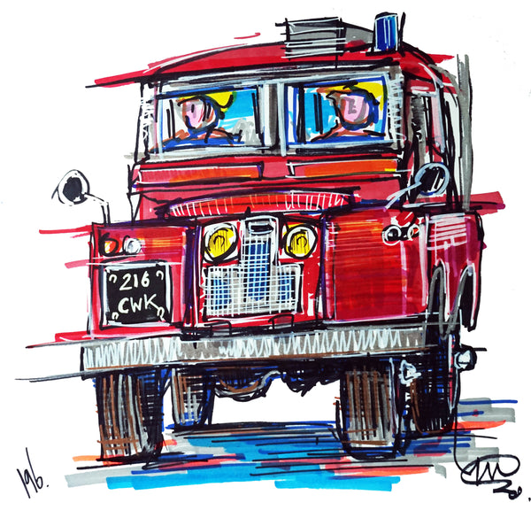 #ContinuousCar No.196 | Land Rover Series Fire Engine