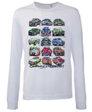 #ContinuousCar collection -  Jaguar - Unisex T-shirt - long sleeve