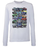 #ContinuousCar collection - Aston Martin - Unisex T-shirt - long sleeve