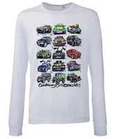 #ContinuousCar collection -  Mercedes-Benz - Unisex T-shirt - long sleeve