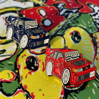 Mitsubishi Lancer Evolution red enamel pin badge - |Very Limited Stock