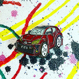 Toyota GR Yaris - Red  | Limited edition enamel pin badge |  sold out
