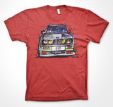 BMW E30 M race livery #ContinuousCar Unisex T-shirt