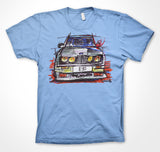 BMW E30 M race livery #ContinuousCar Unisex T-shirt
