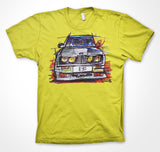 BMW E30 M race livery #ContinuousCar Unisex T-shirt