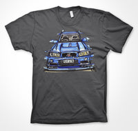 Nissan Skyline R34 GT-R #ContinuousCar Unisex T-shirt