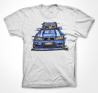 Nissan Skyline R34 GT-R #ContinuousCar Unisex T-shirt