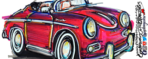 Porsche Speedster classic | #ContinuousCar |  Mug