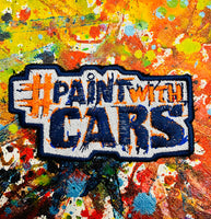 Sew-on patch #paintwithcars - POPBANGCOLOUR Shop