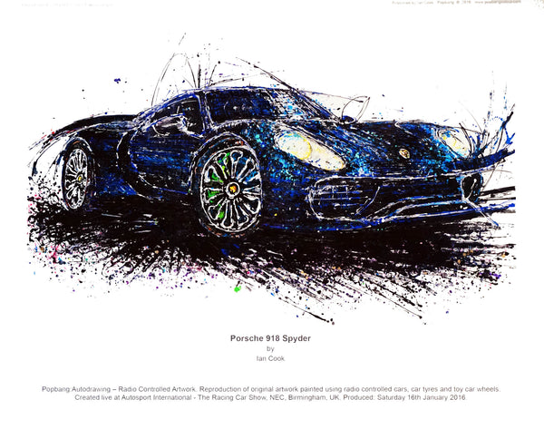 Porsche 918 Spyder - POPBANGCOLOUR Shop