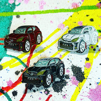 Toyota GR Yaris - White | Limited edition enamel pin badge |  only 1 remaining