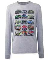 #ContinuousCar collection -  Jaguar - Unisex T-shirt - long sleeve