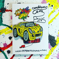 Lotus Elise - Yellow | Limited edition enamel pin badge |  Low stock