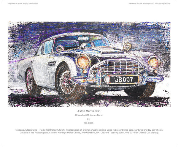 Aston Martin DB5 (007 James Bond) - POPBANGCOLOUR Shop