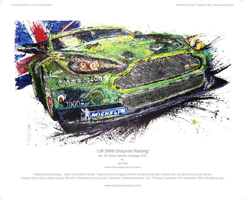 Aston Martin Vantage GT2 No.87 LM Drayson Racing 2009– The ...