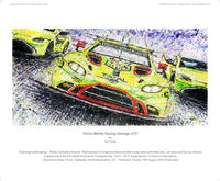 Aston Martin Racing Vantage GTE - POPBANGCOLOUR Shop