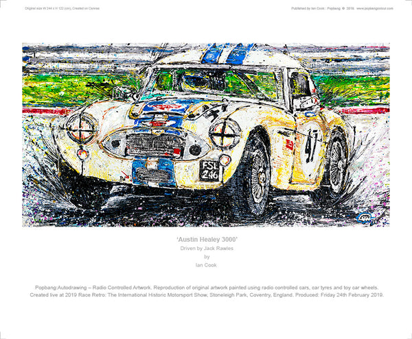 Austin Healey 3000 - POPBANGCOLOUR Shop