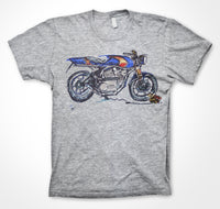 ASE Custom Motorcycles #ContinuousCar Unisex T-shirt