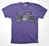 ASE Custom Motorcycles #ContinuousCar Unisex T-shirt