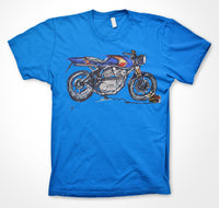 ASE Custom Motorcycles #ContinuousCar Unisex T-shirt