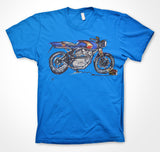 ASE Custom Motorcycles #ContinuousCar Unisex T-shirt