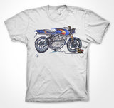 ASE Custom Motorcycles #ContinuousCar Unisex T-shirt