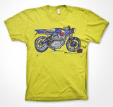ASE Custom Motorcycles #ContinuousCar Unisex T-shirt